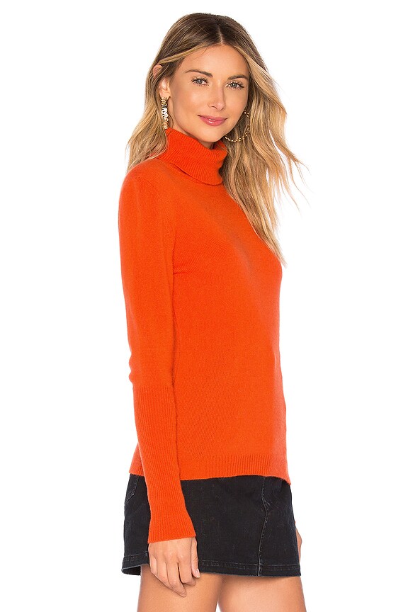 view 2 of 4 Turtleneck Sweater in Tomato