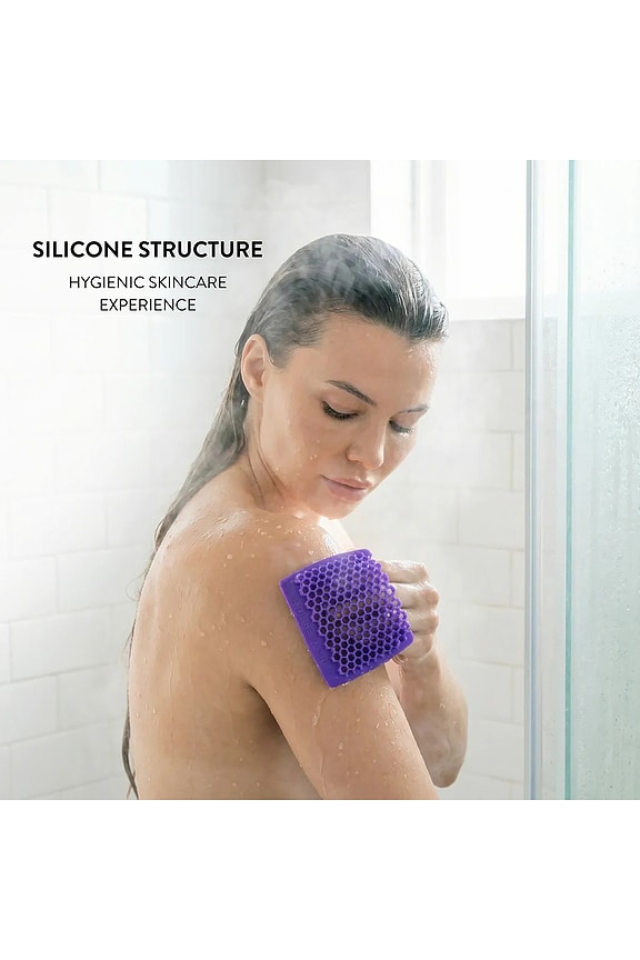 view 2 of 5 EXFOLIBAND 실리콘 스크럽 in Purple