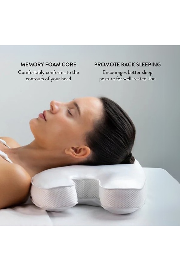 view 2 of 7 Beauty Bear Memory Foam Pillow in White