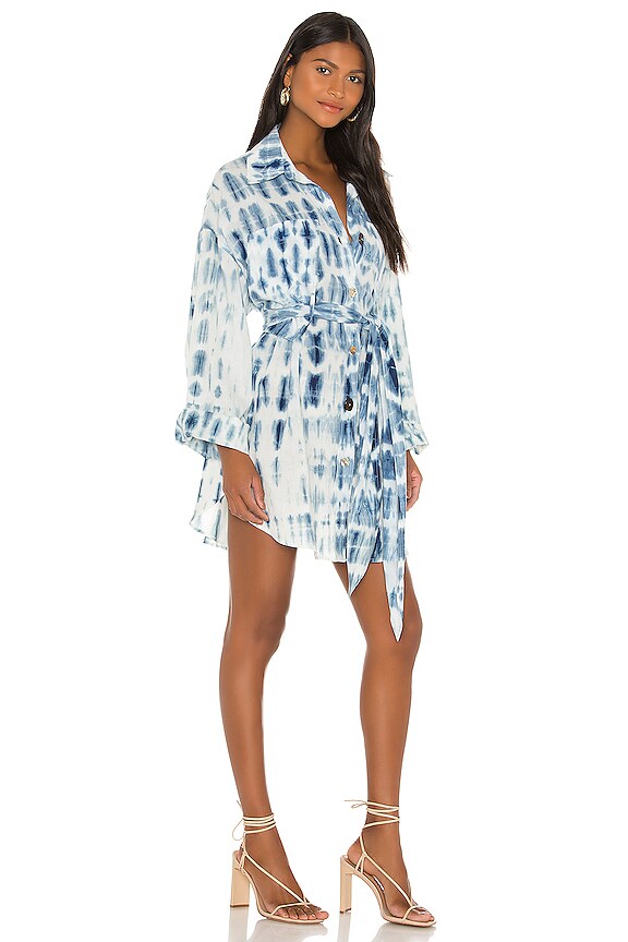 view 2 of 4 ROBE CHEMISE KEIKO in Bio Indigo