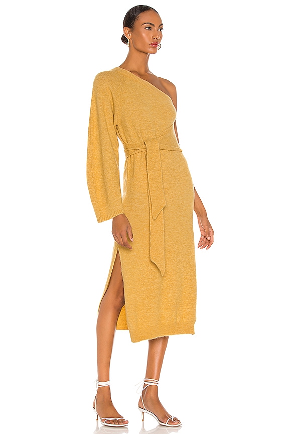 view 2 of 3 VESTIDO MIDI CEDRO in Yellow