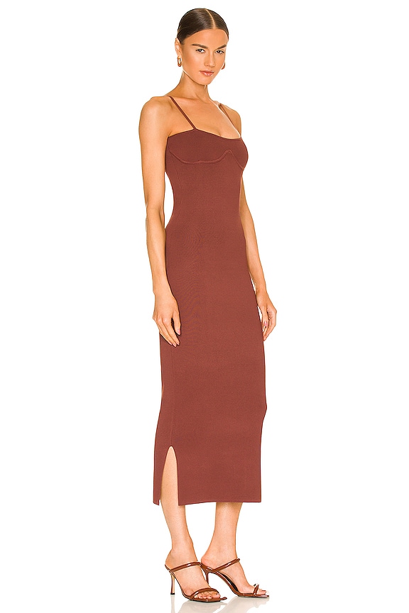 view 2 of 3 NYOKA 원피스 in Mahogany