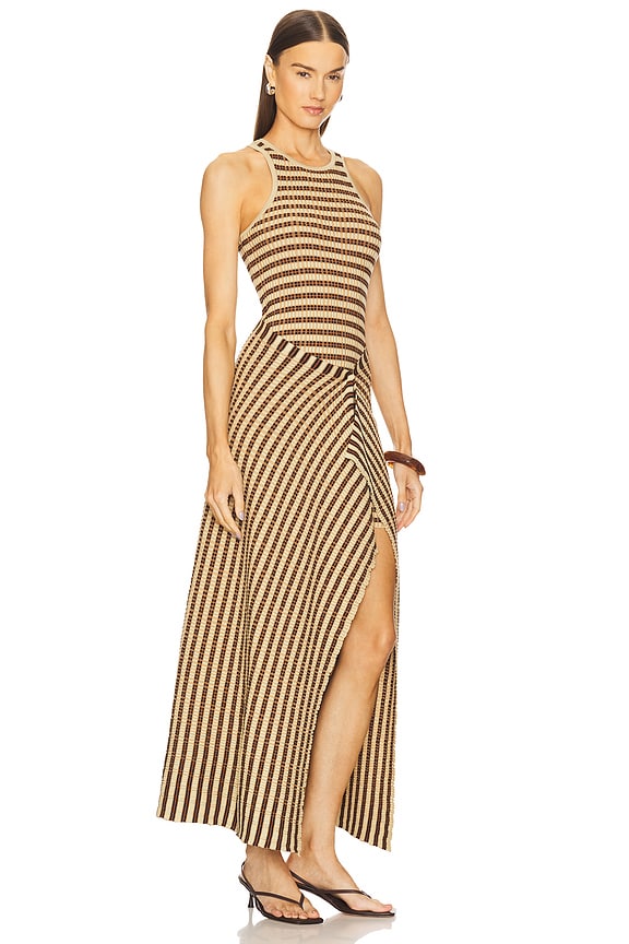 view 2 of 4 ROBE ALIKI in Multicolor Stripe