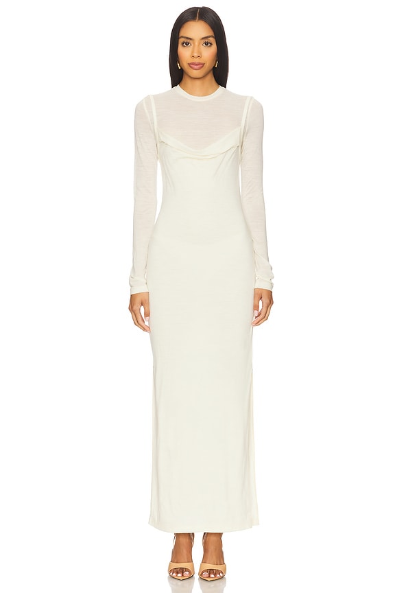 view 2 of 4 Linora Dress in Creme