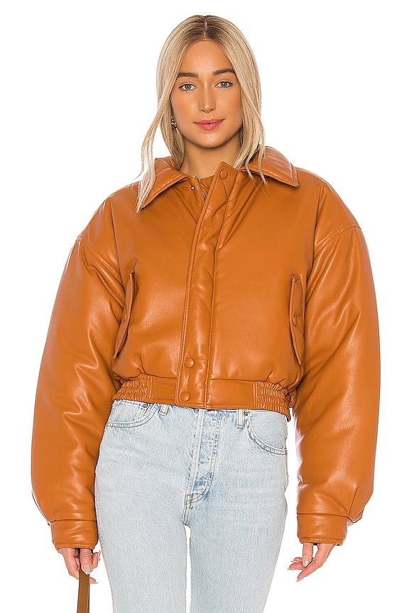 view 2 of 5 BLOUSON BOMBER BOMI in Burnt Orange