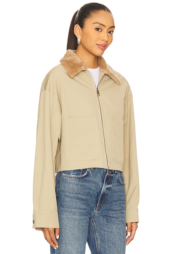 view 2 of 4 Phebe Jacket in Pebble & Beige