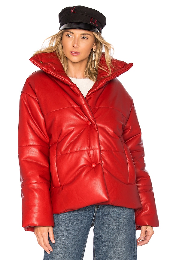 view 2 of 5 Hide Jacket in Red