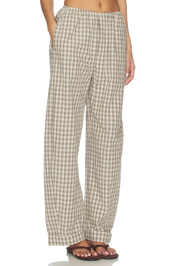 view 2 of 6 Yayoi Pant in Creme & Grey