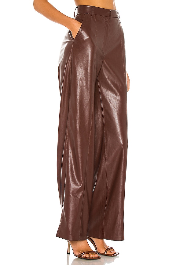 view 2 of 4 PANTALON CLEO in Plum Chutney