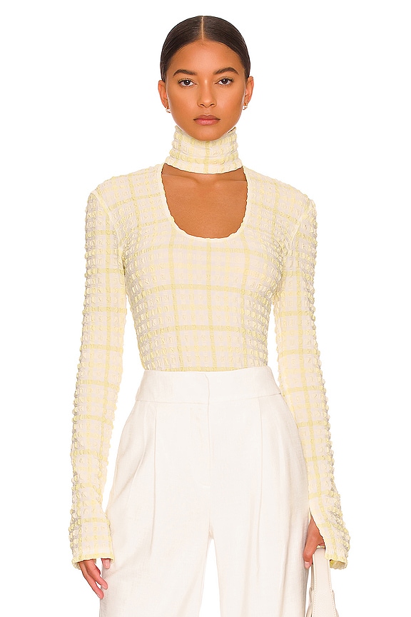 view 1 of 4 Evie Top in Yellow