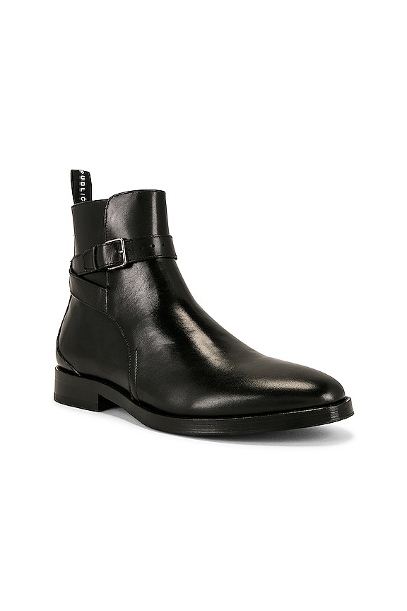 view 2 of 5 BOTTINES JODHPUR in Triple Black