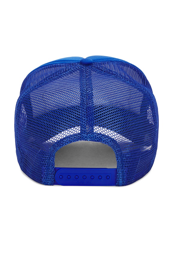 view 2 of 3 Tribal Trucker Hat in Royal Blue