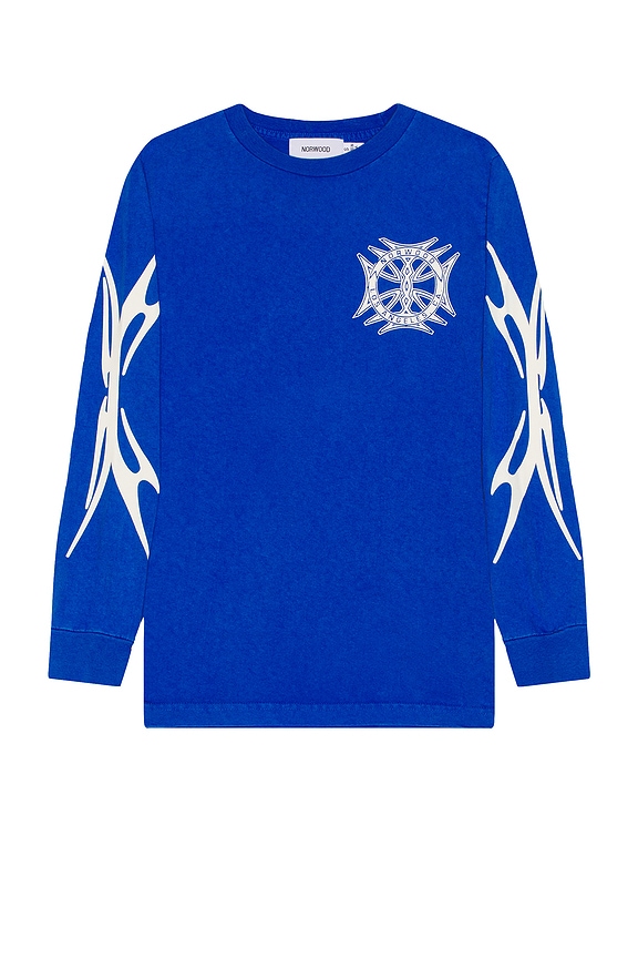 view 2 of 3 CAMISETA GOD WILLING in Royal Blue