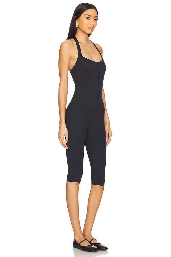 view 2 of 4 Anchor Pedal Pusher Catsuit in Black