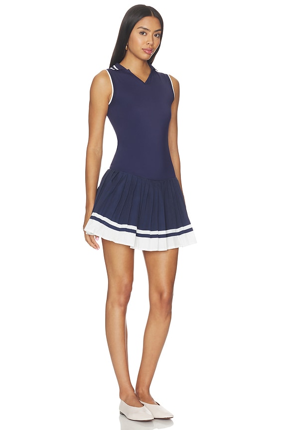 view 2 of 3 VESTIDO DE TENIS PLISADO PROSPERITY  in Navy & White