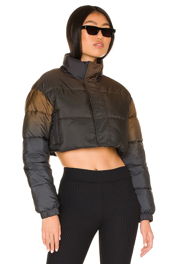 view 2 of 5 Super Cropped Puffer Jacket in Moscow Muse