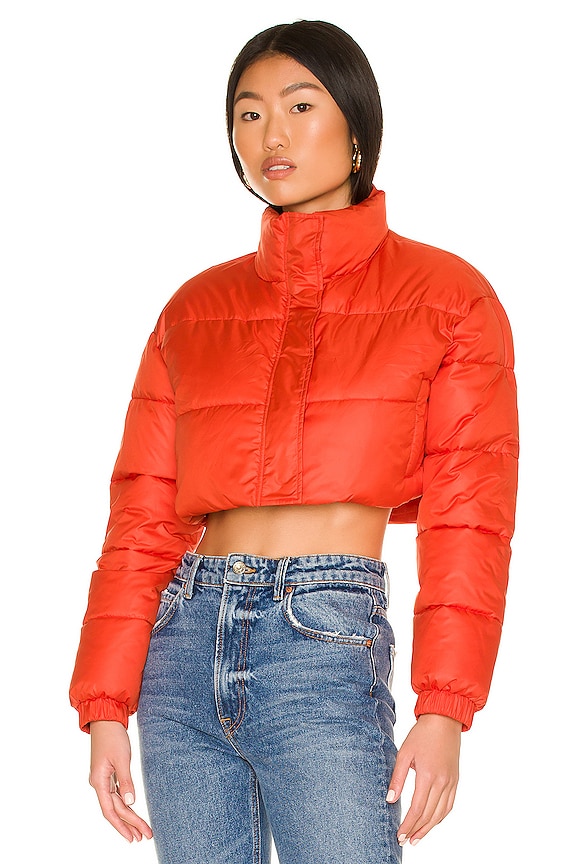 view 2 of 5 Super Cropped Puffer Jacket in Prosperity