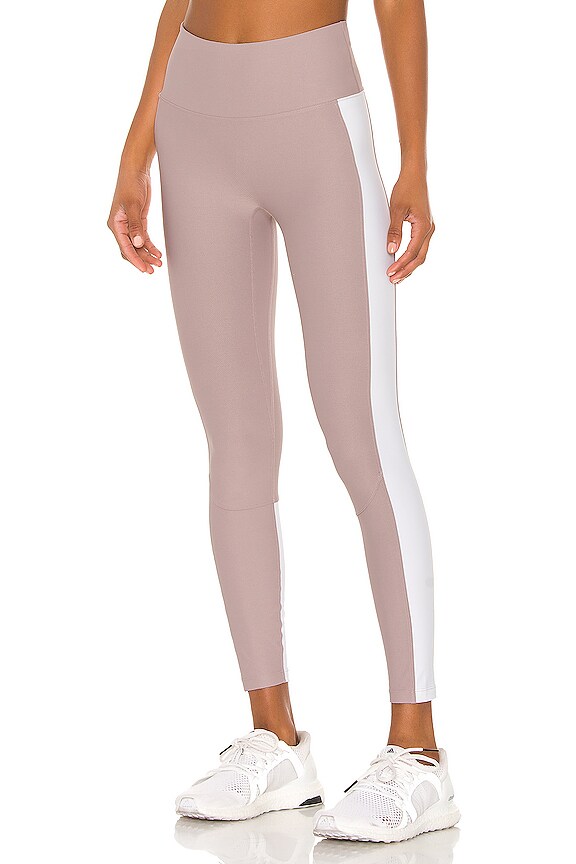 view 1 of 4 Levee Leggings in Mauve & White Combo