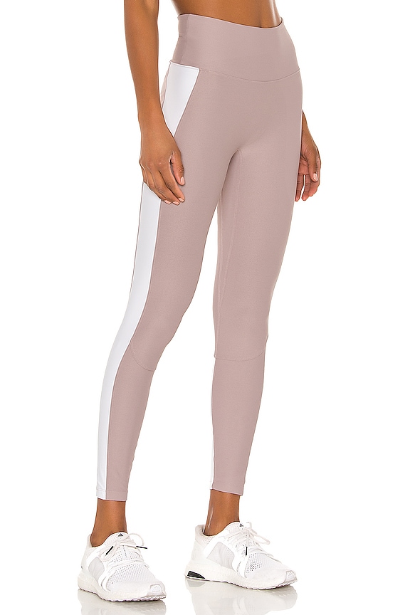 view 2 of 4 Levee Leggings in Mauve & White Combo
