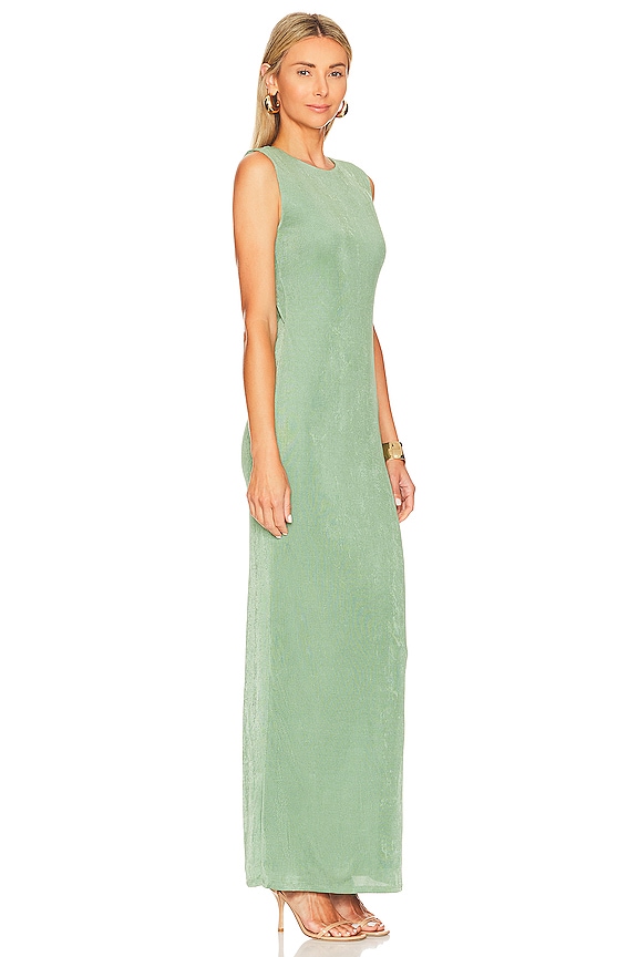 view 2 of 3 CAROL 맥시원피스 in Sage Green