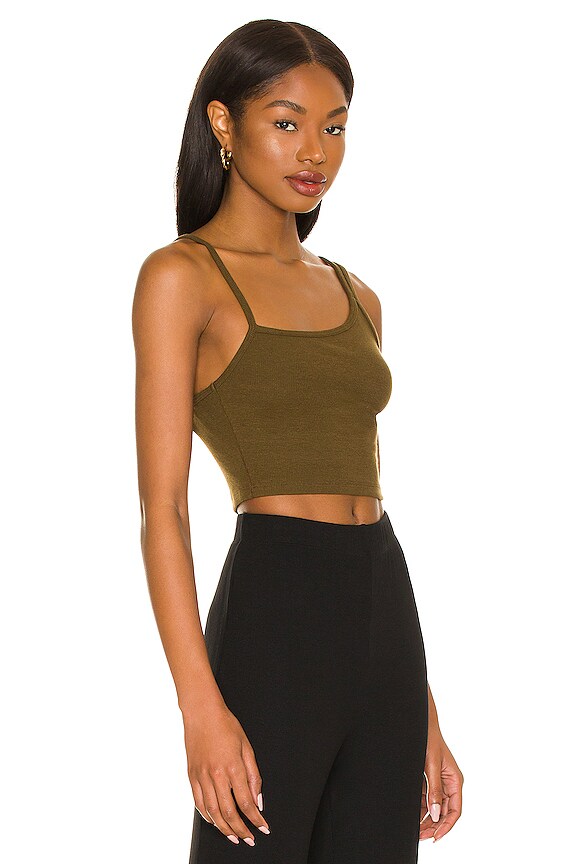 view 2 of 4 DÉBARDEUR CHARLIE in Olive Brown