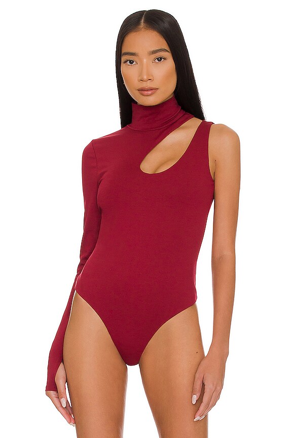 view 2 of 6 Frankie Bodysuit in Burgundy