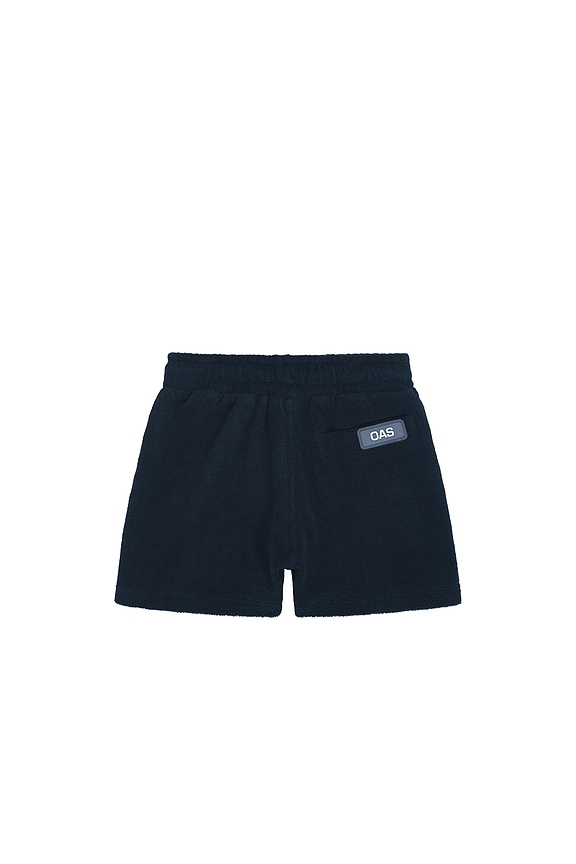 view 2 of 2 Kids Terry Shorts in Navy