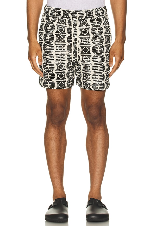 view 4 of 4 Hypnotise Net Shorts in Black