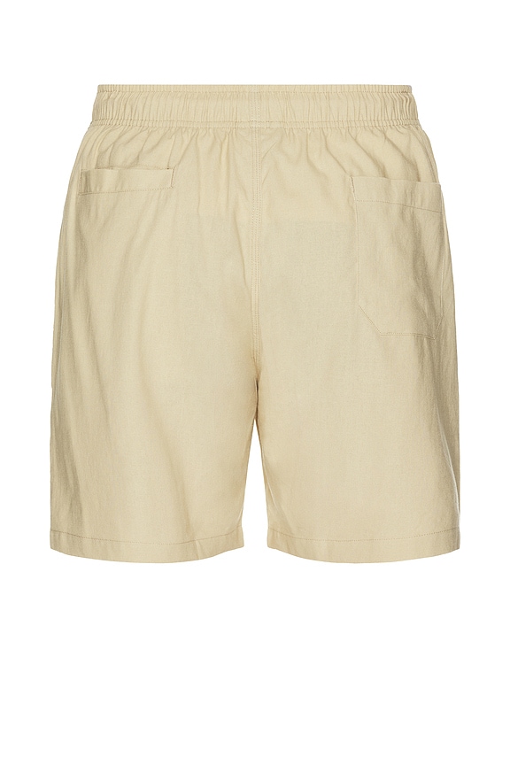 view 2 of 5 Linen Shorts in Beige