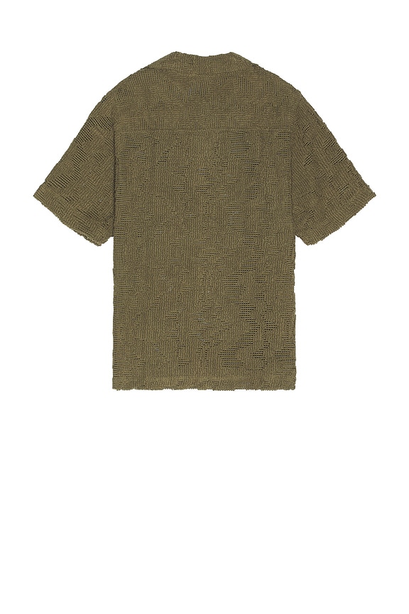 view 2 of 4 Pine Verve Palmer Crochet Shirt in Green