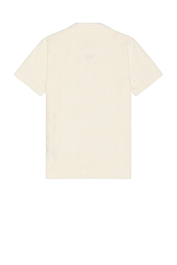 view 2 of 5 Summit Polo Terry Shirt in White