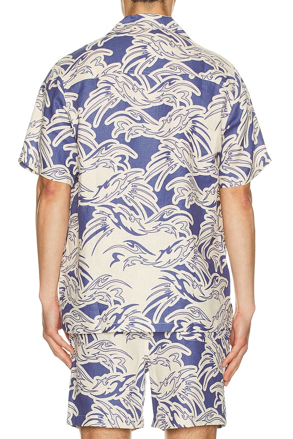 view 2 of 4 Rouge Cuba Shirt in Blue