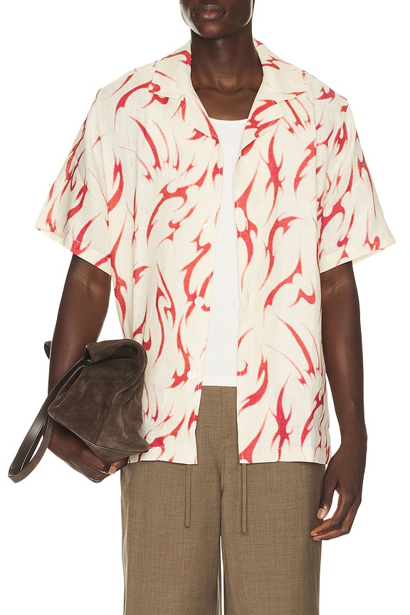 view 1 of 4 CHEMISE CUBA TRIBALO in Red