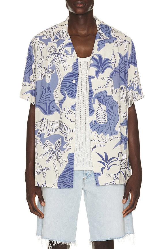 view 1 of 4 Mystea Rocco Shirt in Blue