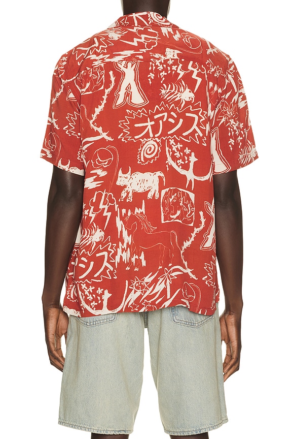 view 2 of 4 Gensou Rocco Shirt in Red