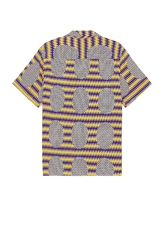 view 2 of 4 Chester Finesse Viscose Shirt in Multi in Blue