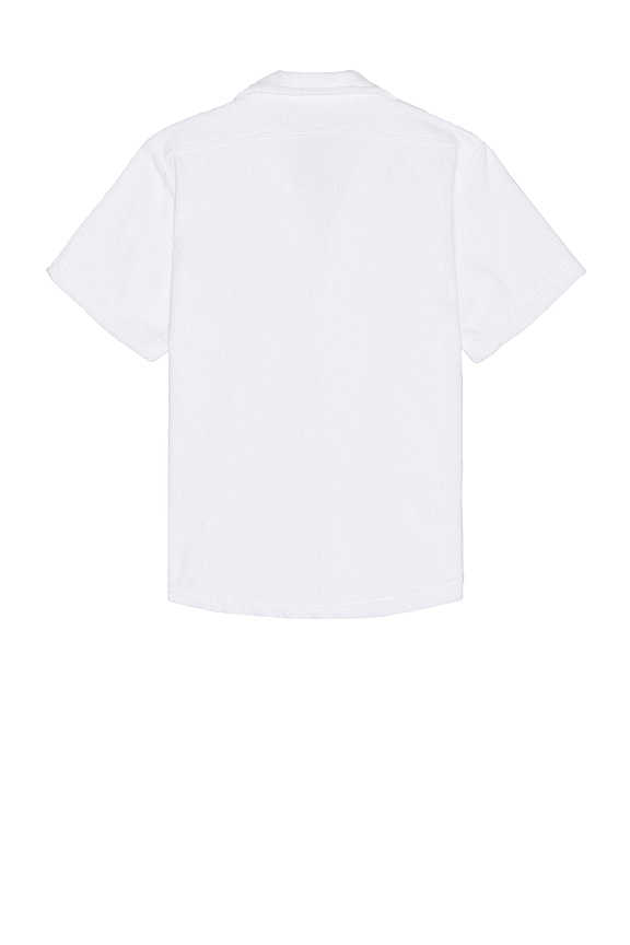 view 2 of 3 Cuba Terry Shirt in White