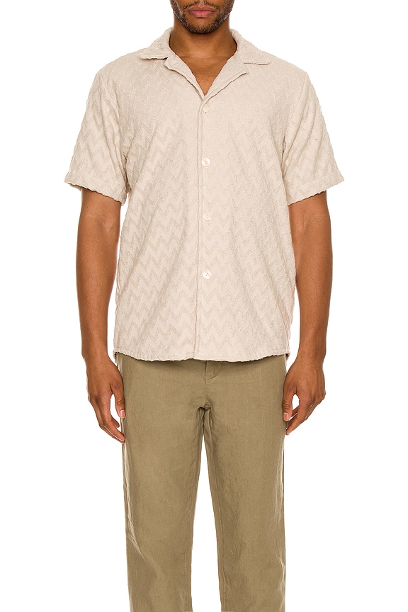view 3 of 3 Grey Zig Shirt in Grey Zig