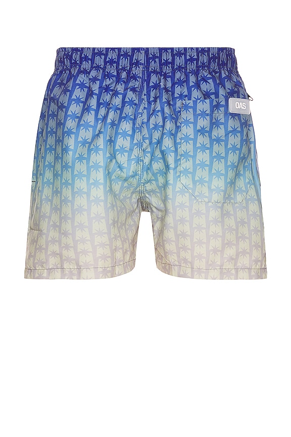 view 2 of 5 Polar Sky Swim Shorts in Blue & White
