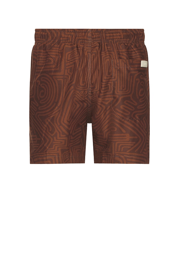 view 2 of 4 Golconda Swim Short in Sienna