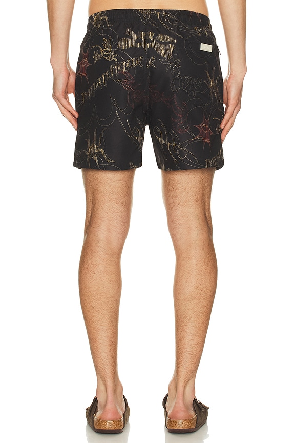 view 2 of 4 SHORT DE BAIN ROMANTIQUE in Black