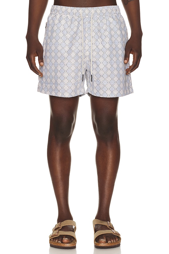 view 1 of 4 SHORT DE BAIN FORTI in Light Grey