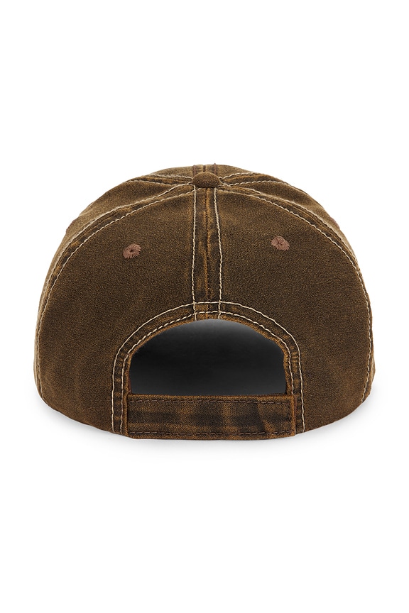 view 2 of 2 Running Horse Leather Patch Hat in Brown