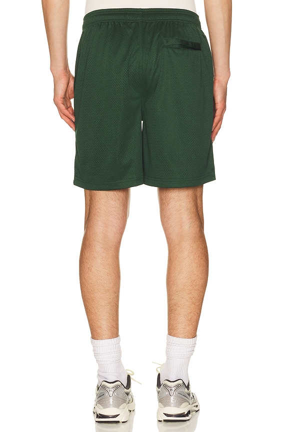view 2 of 4 Mustang Athletics Mesh Shorts in Forest Green