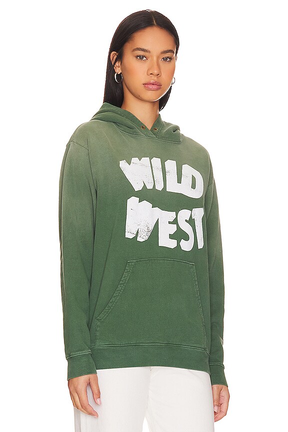 view 2 of 5 Wild West Hoodie in Olive Green