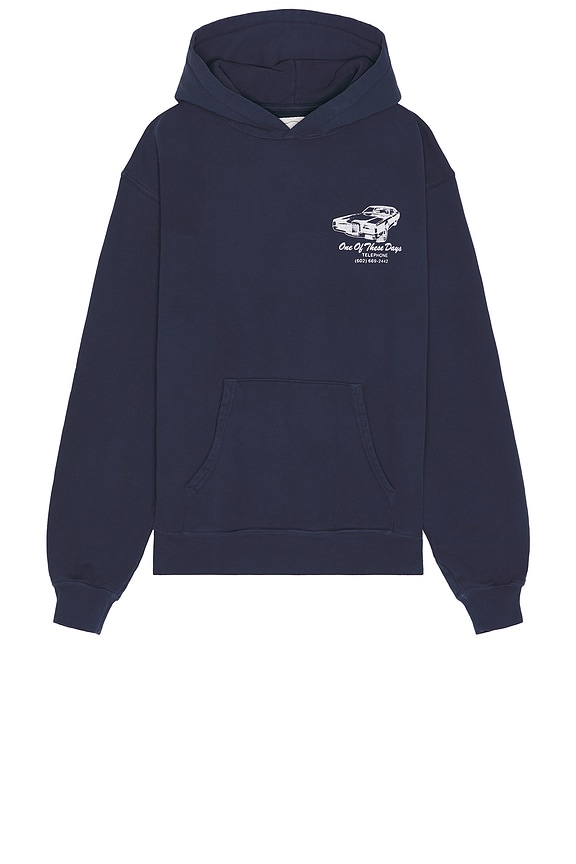 view 2 of 4 Tire Service Hoody in Washed Navy