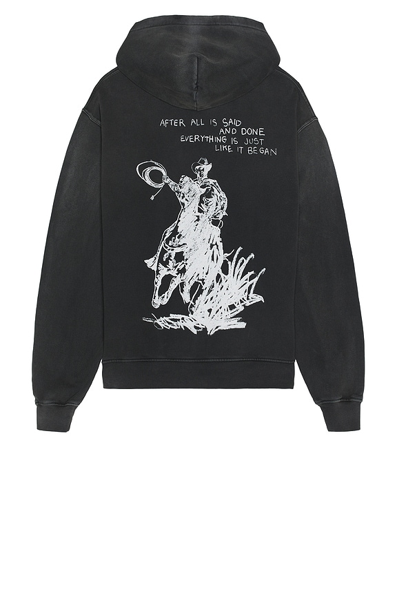 view 2 of 4 After All Is Said Hoody in Sun Faded Black