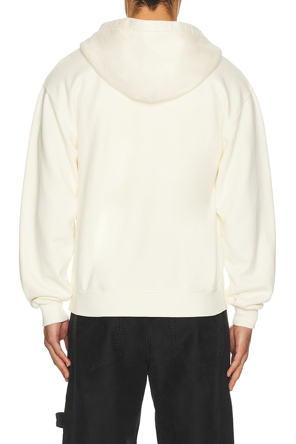 view 2 of 4 Mornings First Remark Zip Up Hoodie in Bone