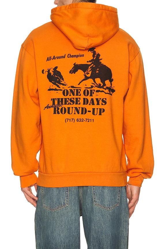 view 1 of 5 Round Up Pullover Hoodie in Orange