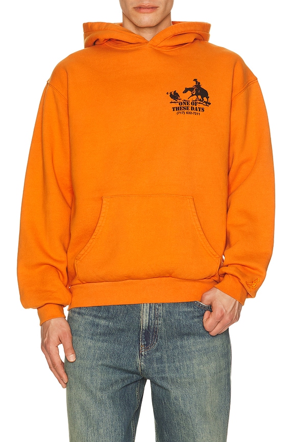 view 2 of 5 Round Up Pullover Hoodie in Orange